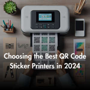 QR Code Sticker Printer