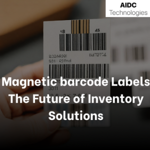 Magnetic barcode Labels