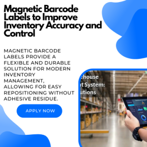 Magnetic Barcode Labels