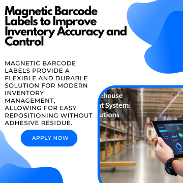 Magnetic Barcode Labels