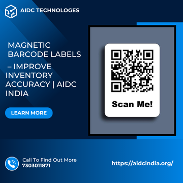 Magnetic Barcode Labels