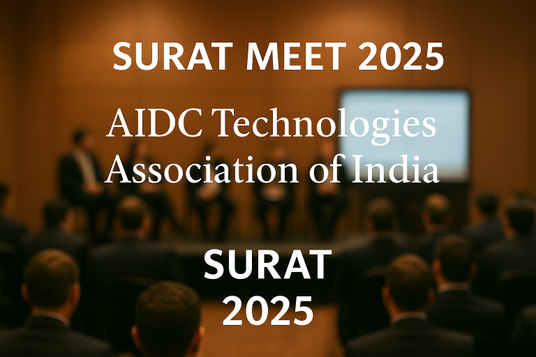 AIDC INDIA Surat Meet 2025 Cover