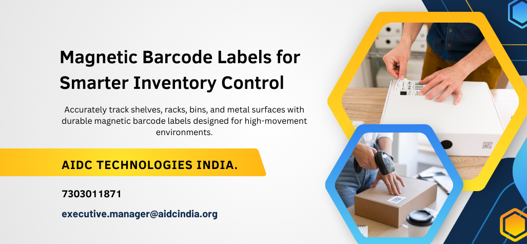 Magnetic Barcode Labels