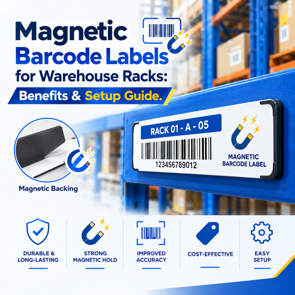 Magnetic Barcode Labels
