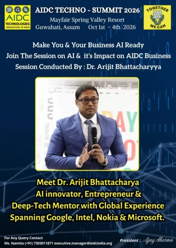 Meet Dr. Arijit Bhattacharya Al Innovator Entrepreneur